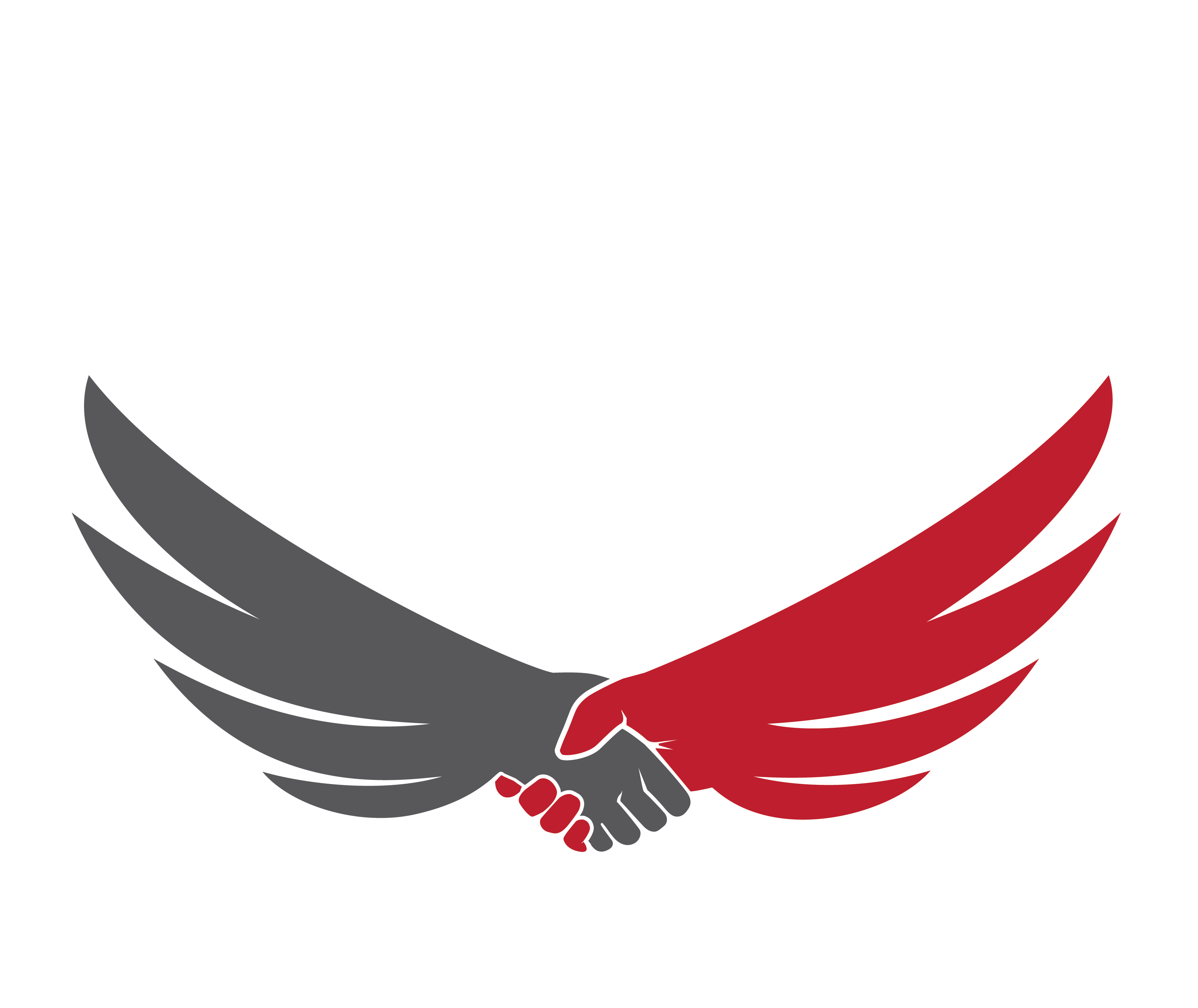 fire department vector clipart wings